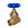 Thrifco Plumbing 3/4 Inch CXC Brass Gate Valve, No Lead 6418014